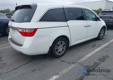 2012 Honda Odyssey Ex-L from USA, damaged, VIN 5FNRL5H60CB071841